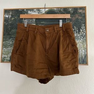 Free People linen shorts